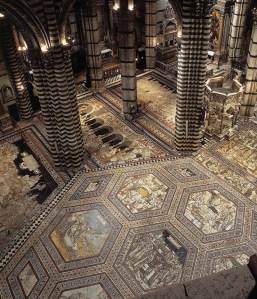Pavimento duomo di Siena
