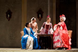 I Rusteghi - da sin. Maria Grazia Mandruzzato, Margherita Mannino, Cecilia La Monaca, Stefania Felicioli - Foto Serena Pea